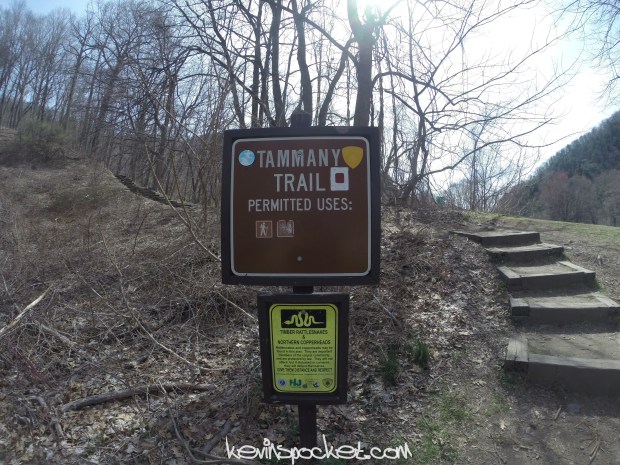 Mt Tammany Trail Sign