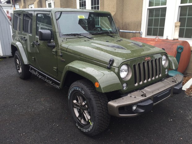 Sarge Green 75th Anniversary Edition Wrangler