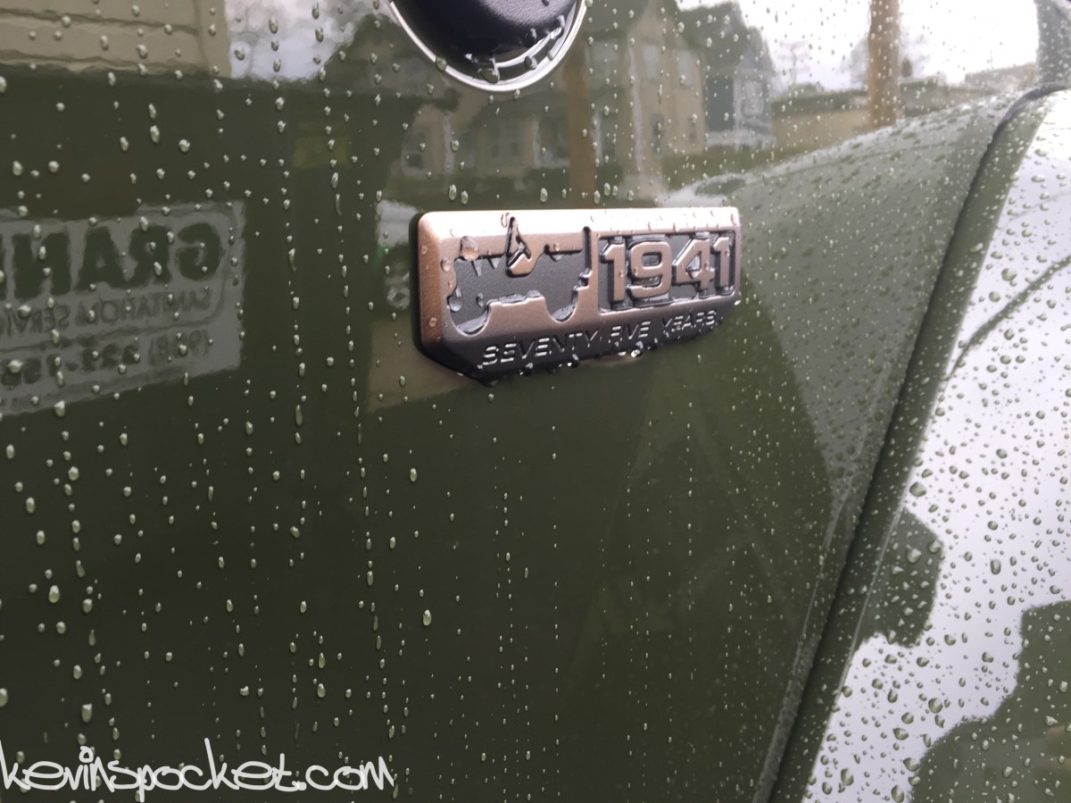 Sarge Green 75th Anniversary Edition Wrangler